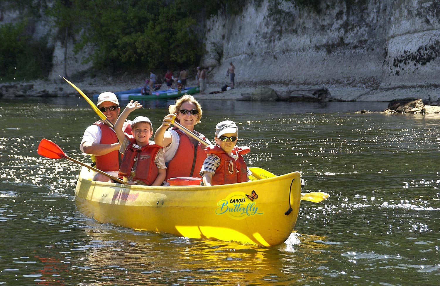 Parcours canoë kayak CARSAC - BEYNAC