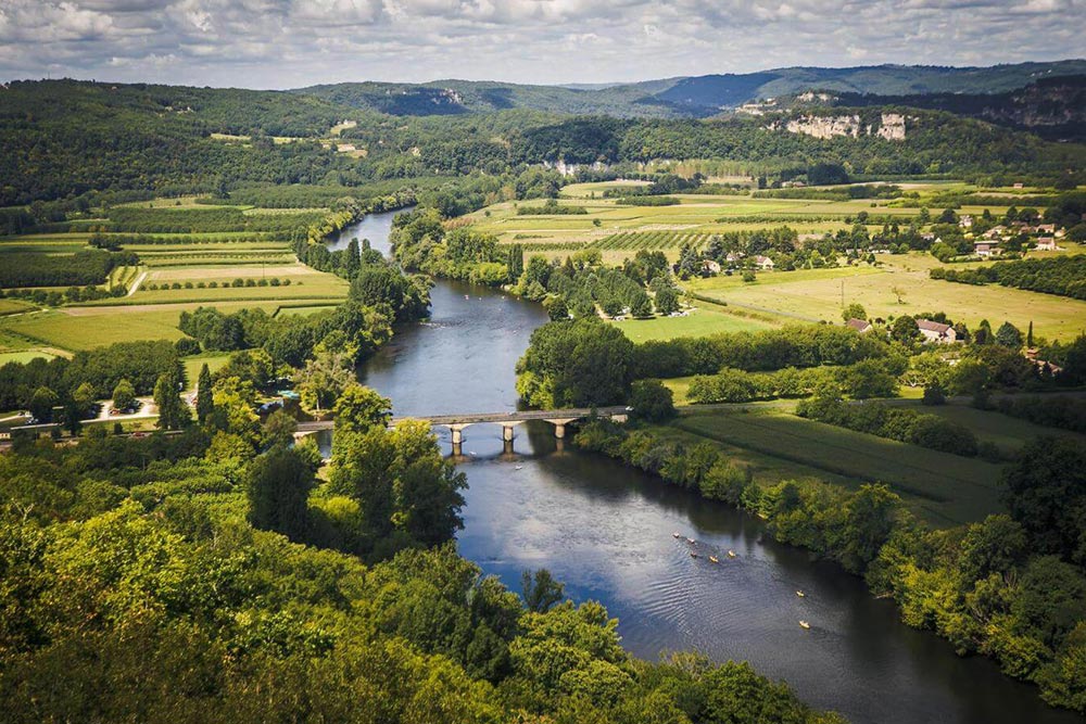 La Dordogne en el Perigord Negro