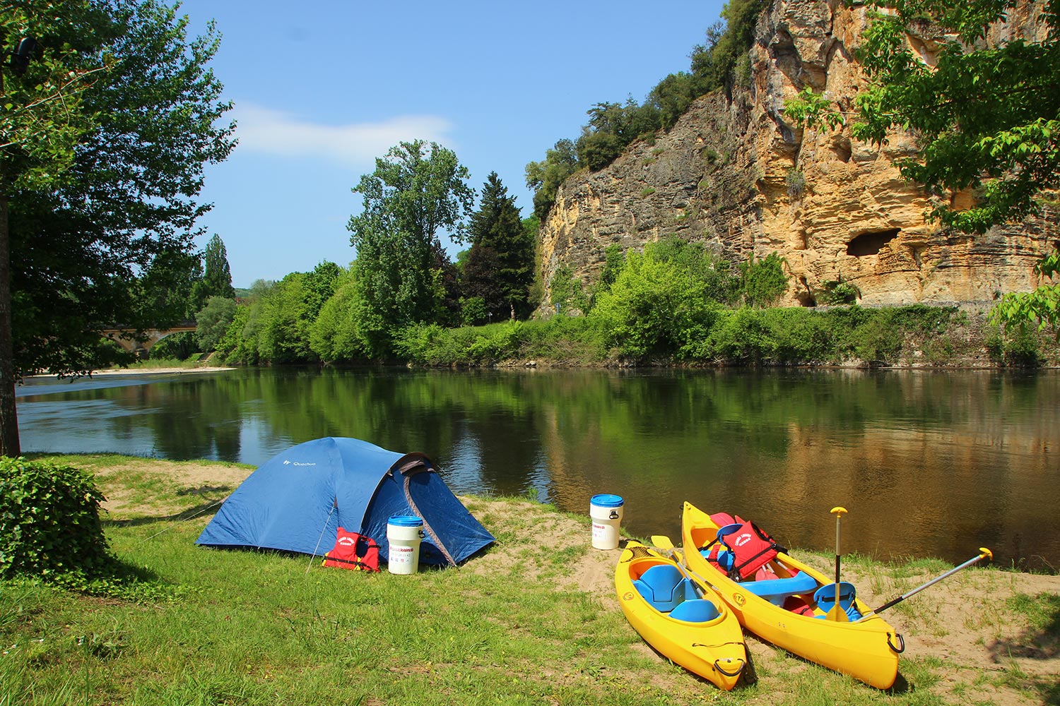 Parcours canoë kayak CARSAC - BEYNAC