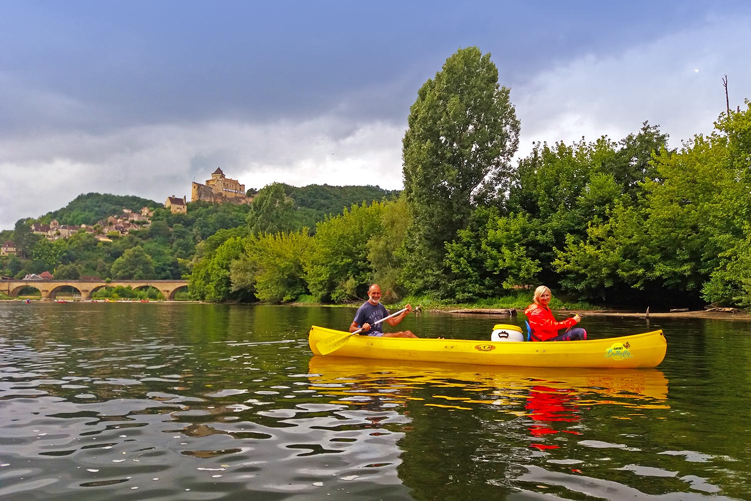 Parcours canoë kayak CARSAC - BEYNAC