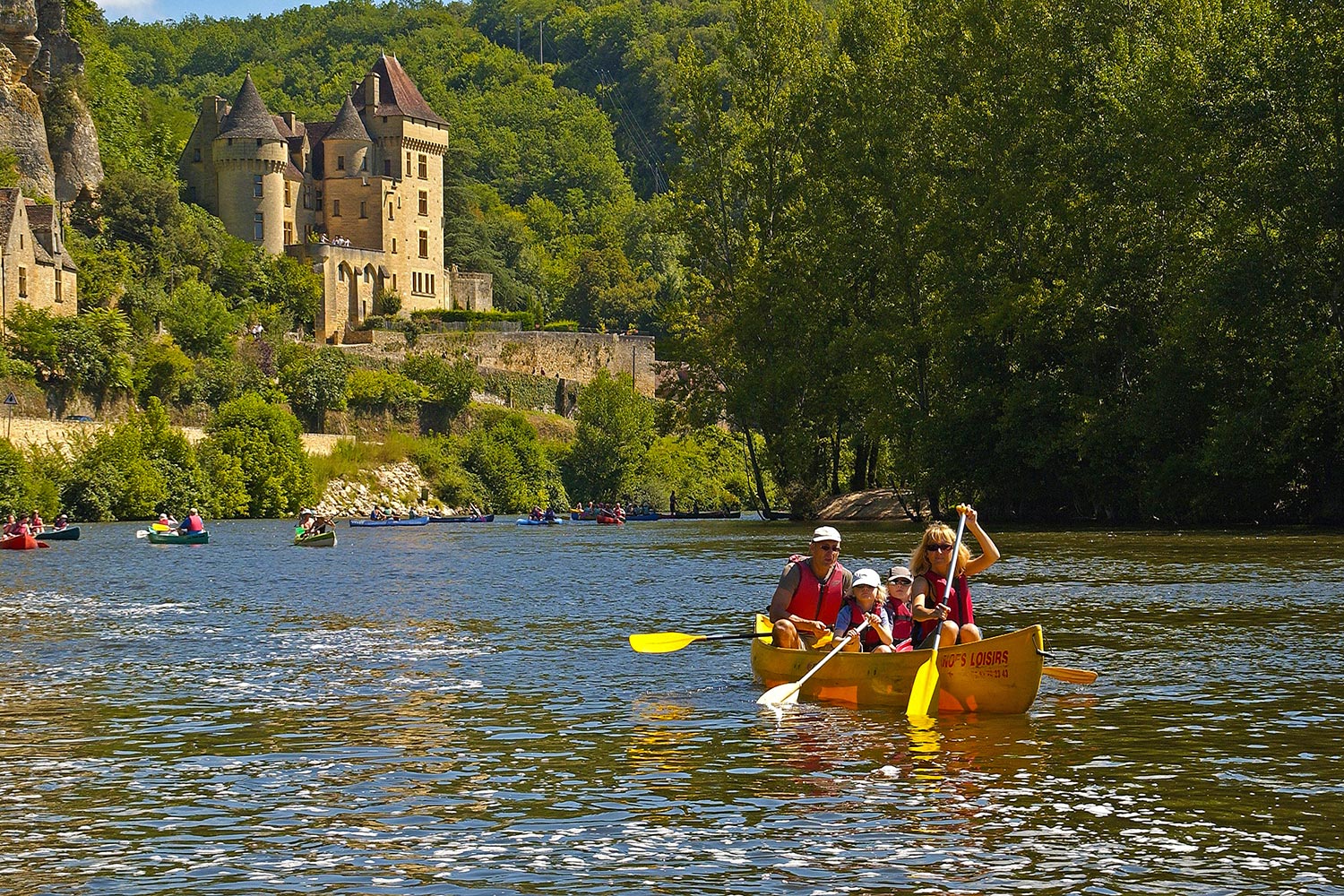 Parcours canoë kayak CARSAC - BEYNAC