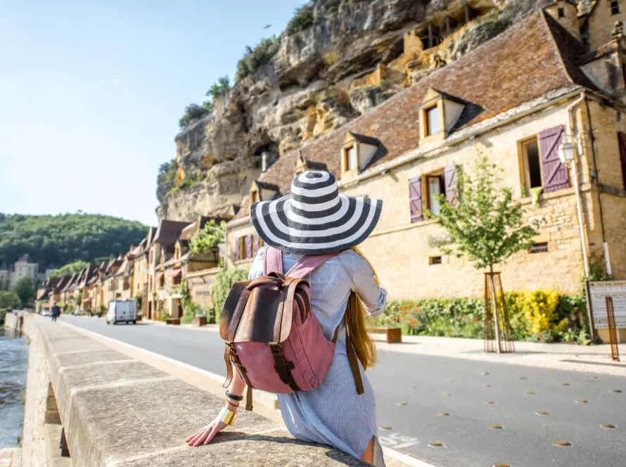 slow tourisme en dordogne à la Roque Gageac